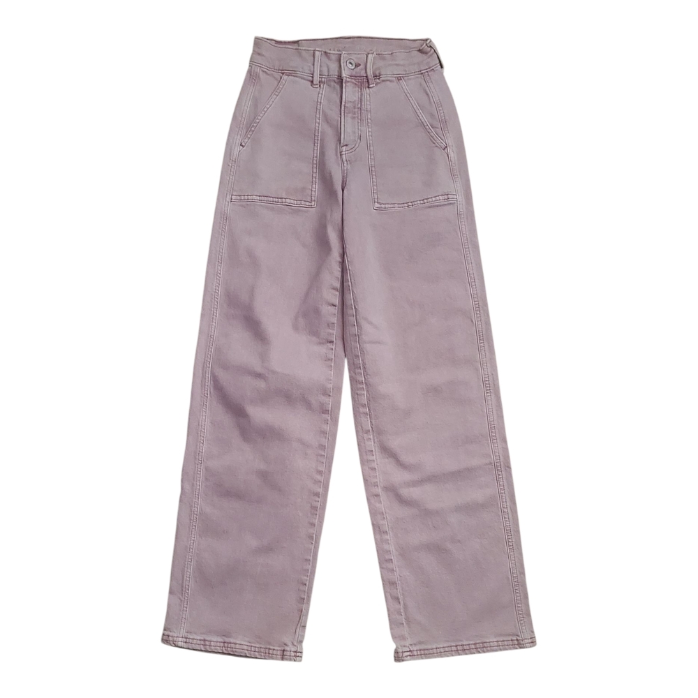 American Eagle Outfitters Light Purple Stretch Pants